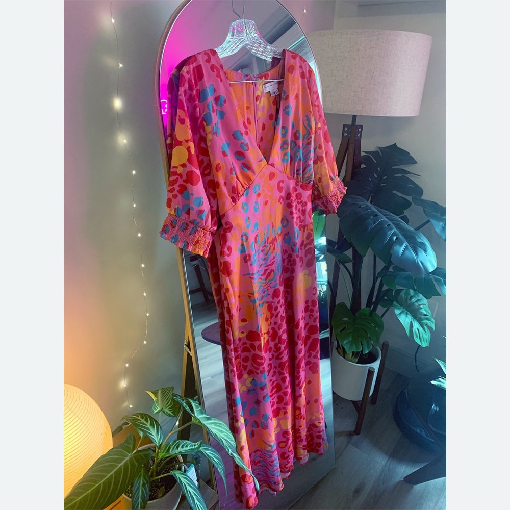 NWT Pink Scarlett Mika Dress - Curve